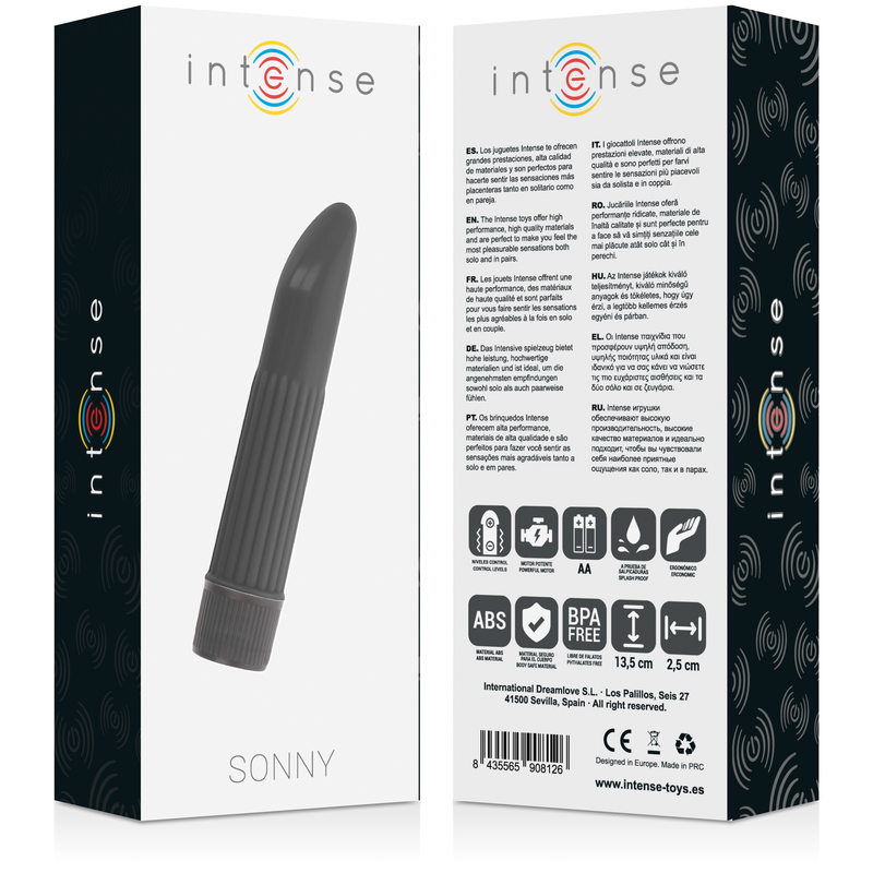 Mini Vibromasseur Clitoris Noir INTENSE FUN