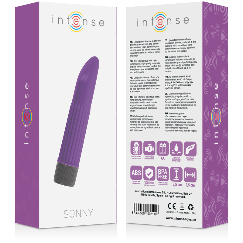 Mini Vibromasseur Clitoris Violet INTENSE FUN