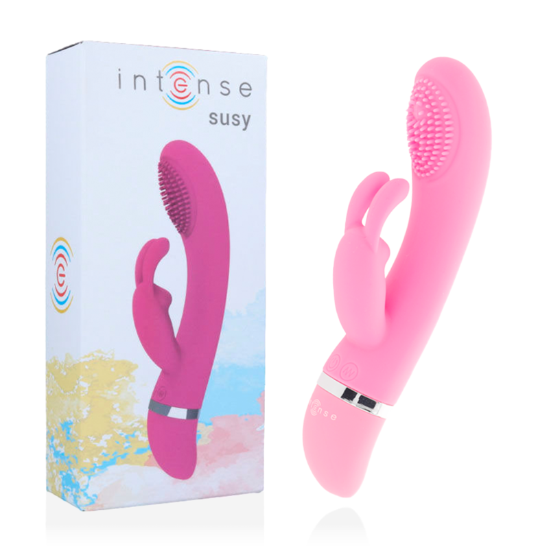 Vibromasseur Lapin À Clitoris - Suzy INTENSE COUPLES TOYS