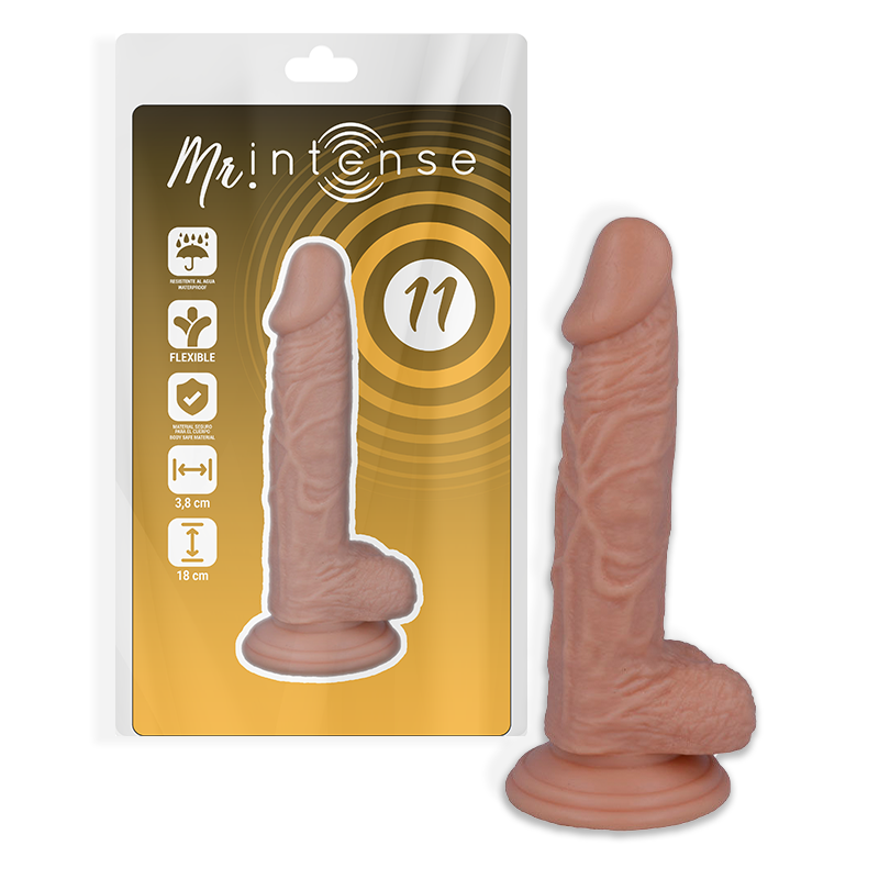 Godemichet Ventouse Réaliste 18cm MR. INTENSE