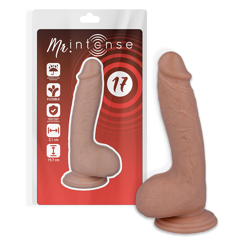 Gode Ventouse Réaliste 19.7cm MR. INTENSE