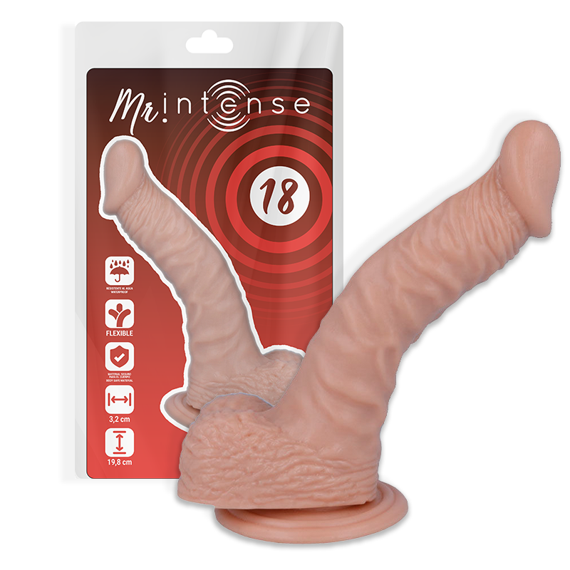 Gode Ventouse Réaliste 19.8cm MR. INTENSE