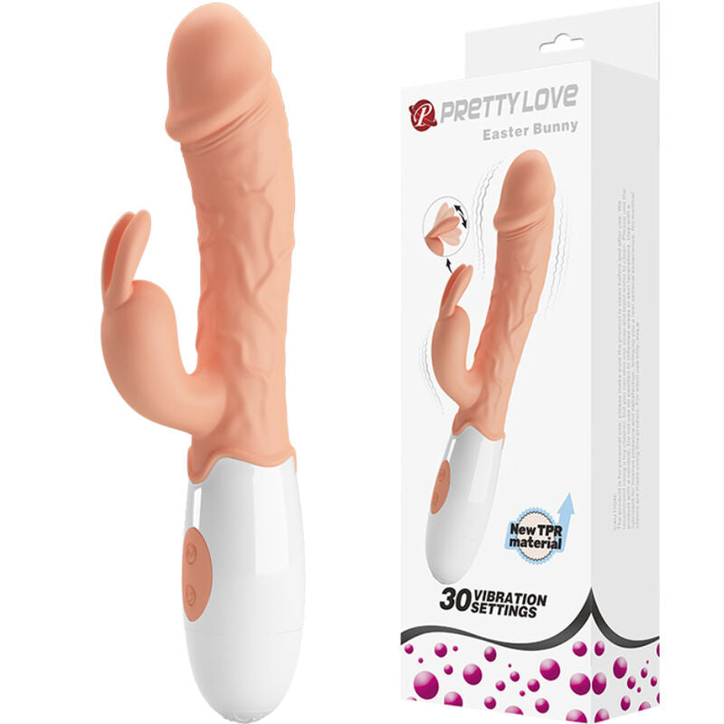 Vibromasseur Lapin Clitoris & Point G PRETTY LOVE