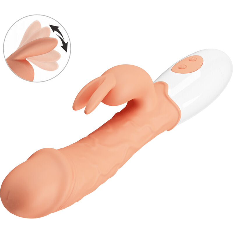 Vibromasseur Lapin Clitoris & Point G PRETTY LOVE