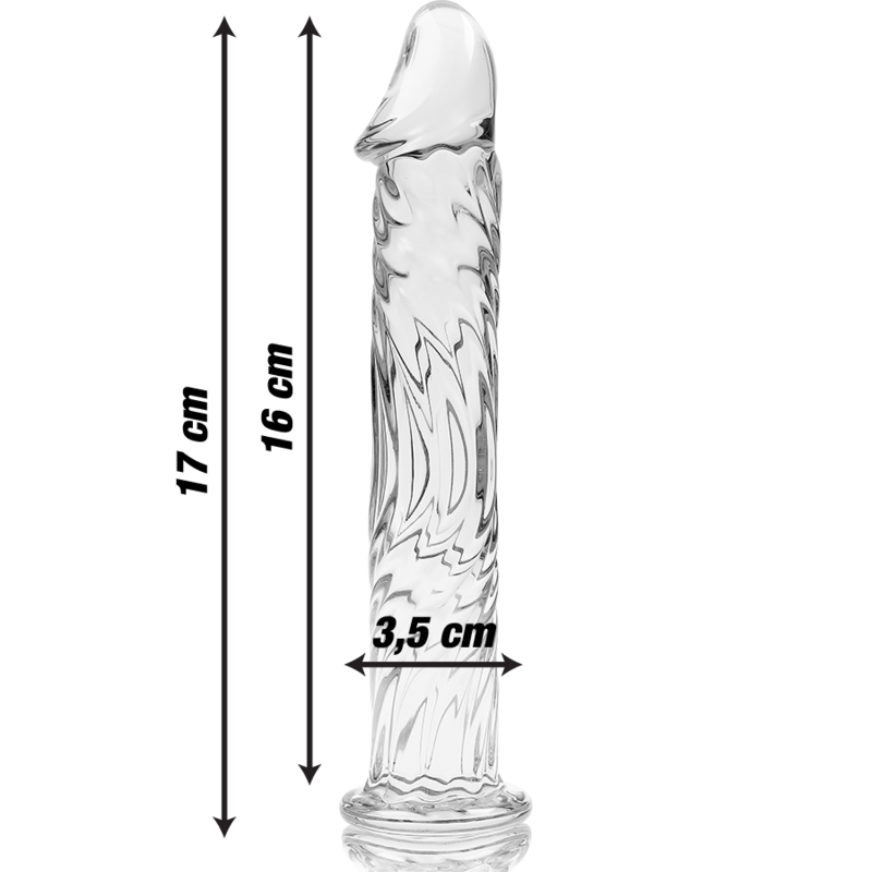 Gode En Verre 17 CM NEBULA SERIES BY IBIZA