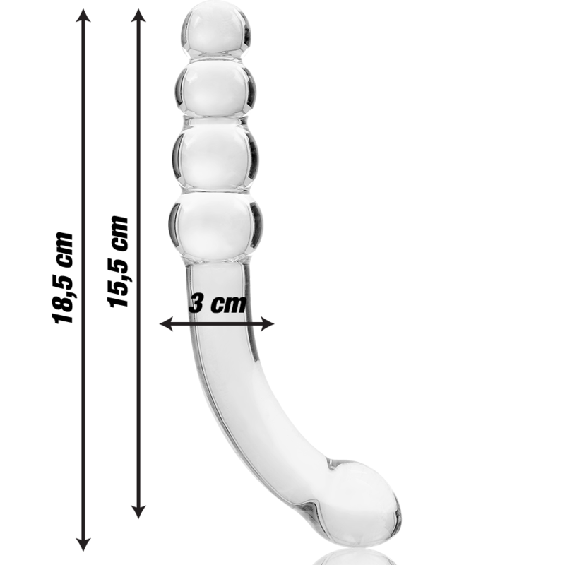 Gode Fantaisie En Verre 18.5 CM NEBULA SERIES BY IBIZA