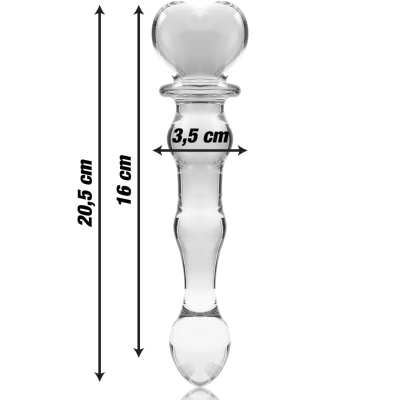 Gode En Verre 20.5 CM NEBULA SERIES BY IBIZA