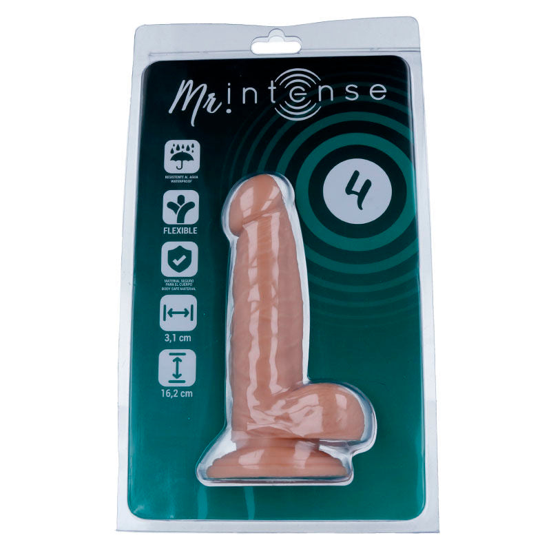 Gode Ventouse Réaliste En Silicone - 16 CM MR. INTENSE