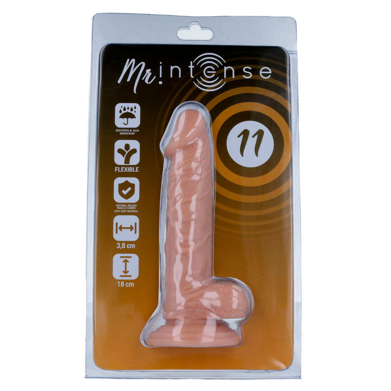 Godemichet Ventouse Réaliste 18cm MR. INTENSE