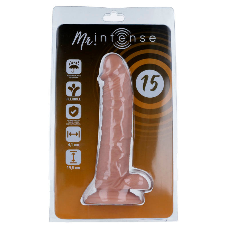 Gode Ventouse Réaliste 19.5cm MR. INTENSE