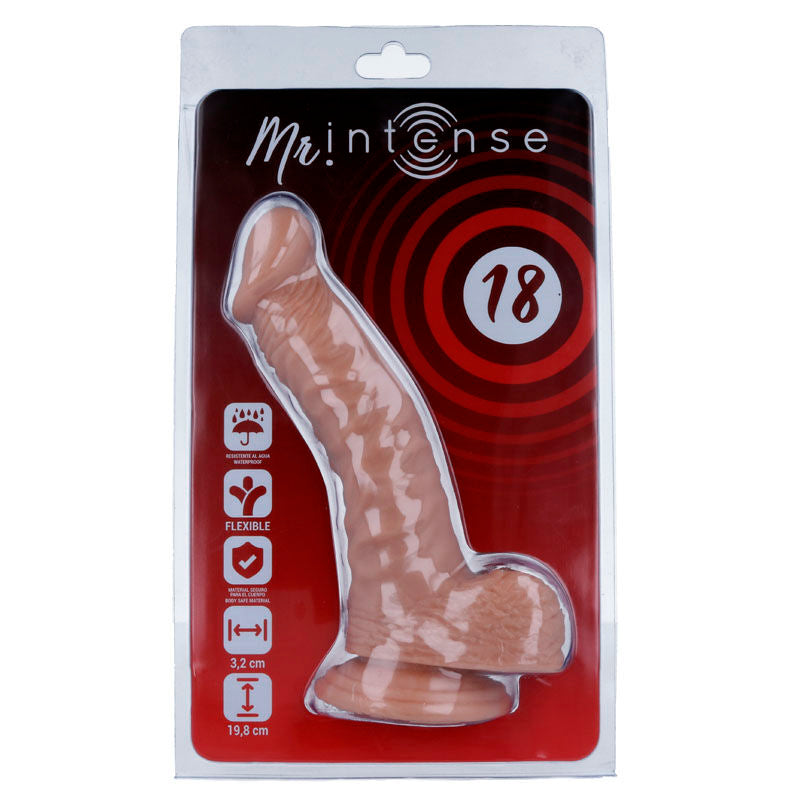 Gode Ventouse Réaliste 19.8cm MR. INTENSE